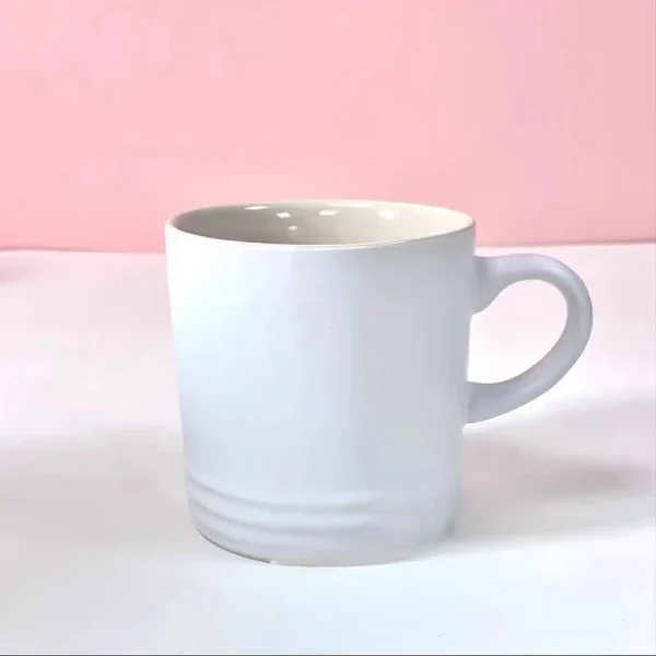 Popular Nordic Style Color Gradient Mugs Creative Macaron Mug Gradient Color Cool Color Rainbow Cup Ceramic Cups with Hand Gift - Image 17