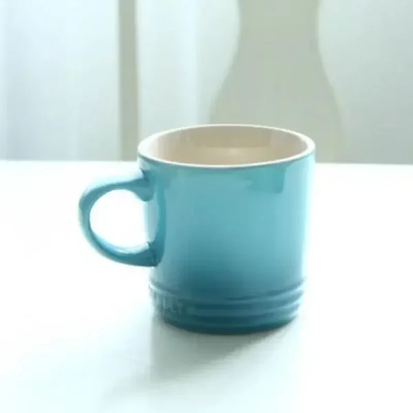 Popular Nordic Style Color Gradient Mugs Creative Macaron Mug Gradient Color Cool Color Rainbow Cup Ceramic Cups with Hand Gift - Image 14