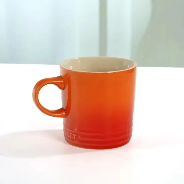 Popular Nordic Style Color Gradient Mugs Creative Macaron Mug Gradient Color Cool Color Rainbow Cup Ceramic Cups with Hand Gift - Image 6