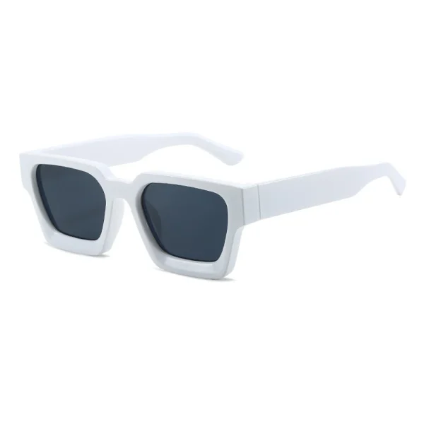 SHAUNA Ins Popular Women Square Sunglasses Retro Men Tinted Shades UV400 - Image 16