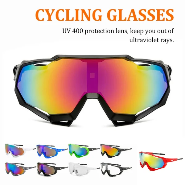 Cycling Road Bike Riding Glasses UV Protection Windproof Glasses Polarized Lens Men Sports Sunglasses Eyewear Fishing Glasses - Image 2