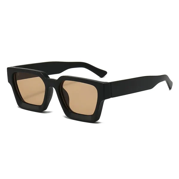 SHAUNA Ins Popular Women Square Sunglasses Retro Men Tinted Shades UV400 - Image 9