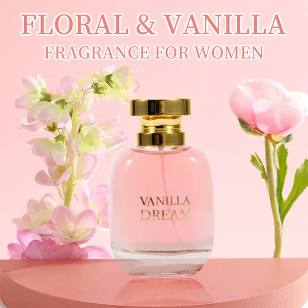 VANILLA DREAM Women's EDP 3.4 Ounce (Pack of 1) Eau de Parfum for Women Women's Fragrance Long Lasting Perfume for Women - Image 4