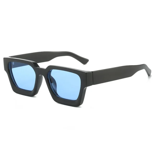 SHAUNA Ins Popular Women Square Sunglasses Retro Men Tinted Shades UV400 - Image 23