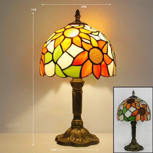 Retro Desk Lamp Mediterranean Style Antique Table Lights for Restaurant Bar Cafe Dinng Room Bedside Indoor Decor Fixture - Image 18