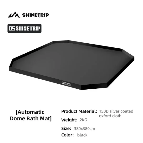 ShineTrip Extra Large Dome Tent Quick Setup Tent Waterproof Sunproof Silver Coated Tent Camping Automatic Dome Canopy - Image 11