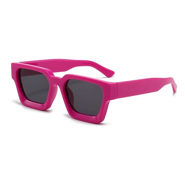 SHAUNA Ins Popular Women Square Sunglasses Retro Men Tinted Shades UV400 - Image 20