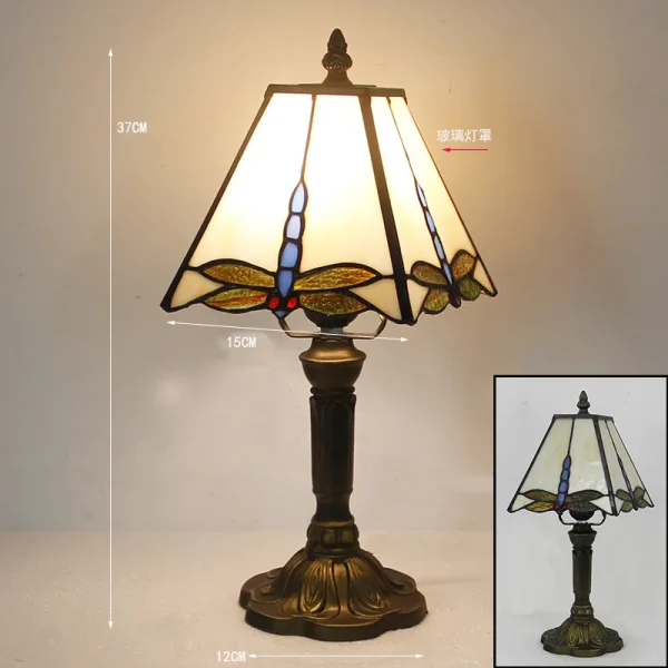 Retro Desk Lamp Mediterranean Style Antique Table Lights for Restaurant Bar Cafe Dinng Room Bedside Indoor Decor Fixture - Image 15
