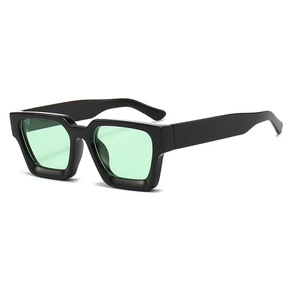 SHAUNA Ins Popular Women Square Sunglasses Retro Men Tinted Shades UV400 - Image 13