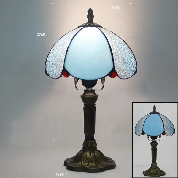Retro Desk Lamp Mediterranean Style Antique Table Lights for Restaurant Bar Cafe Dinng Room Bedside Indoor Decor Fixture - Image 10