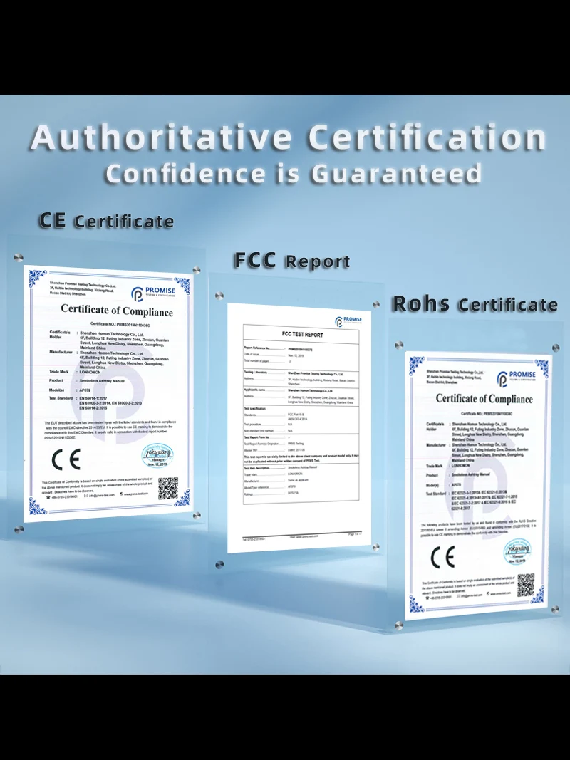 LONHOMON AP078 Ashtray Air Purifier USB Charging Anti Second-hand Smoke Desktop Ashtray Remove Odor Home Air Purifiers - Image 4