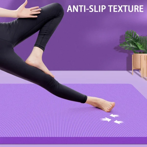 15MM//20MM Thick Non-slip Yoga Mat High-density Sports Fitness Mat Home Sports Pilates Gymnastics Exercise Gymnastics - Image 5