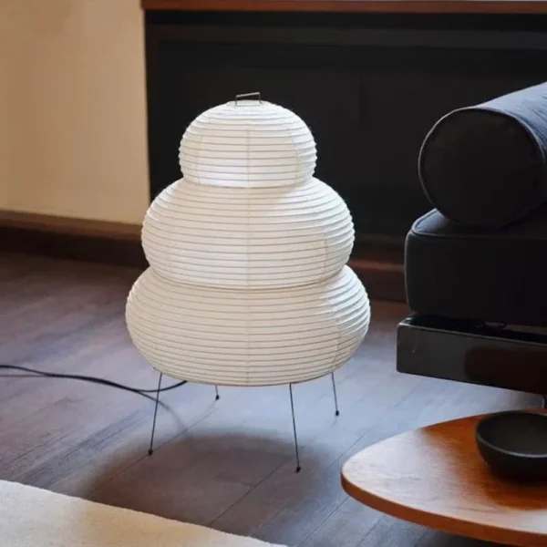 Japanese Design Akari Noguchi Yong Table Lamp --vip - Image 3