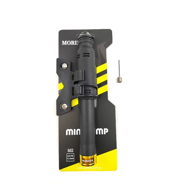 Bicycle Pump Portable Mini Bicycle Pump Cycling Hand Air Pump Ball Tire Inflator Schrader Presta Valve MTB Road Bike Accessories - Image 6