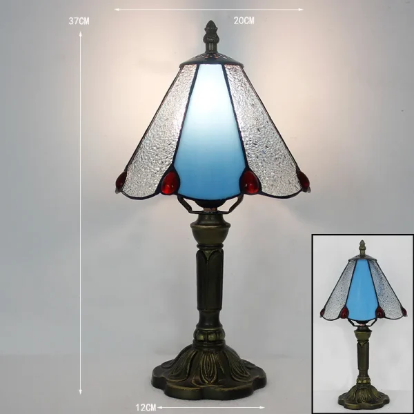 Retro Desk Lamp Mediterranean Style Antique Table Lights for Restaurant Bar Cafe Dinng Room Bedside Indoor Decor Fixture - Image 8