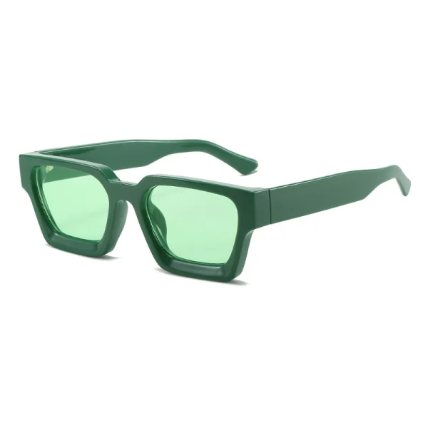 SHAUNA Ins Popular Women Square Sunglasses Retro Men Tinted Shades UV400 - Image 17