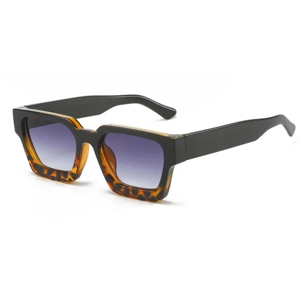 SHAUNA Ins Popular Women Square Sunglasses Retro Men Tinted Shades UV400 - Image 15