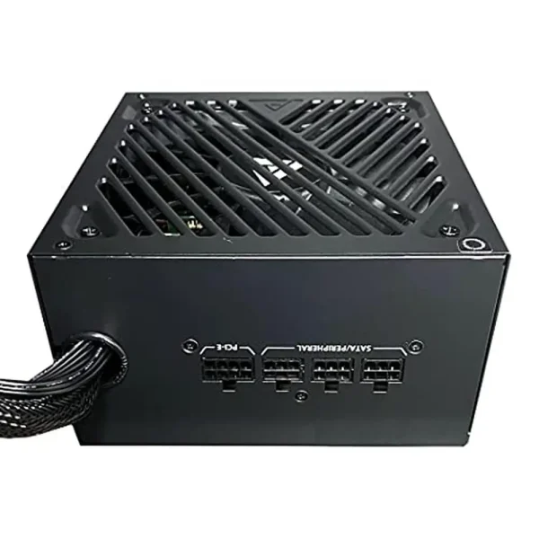 ATX 650W Gold Certified Gaming Power Supply Semi-Modular Design Cable Management Compatible with ATX 12V 2.3 Version Supports - Image 5