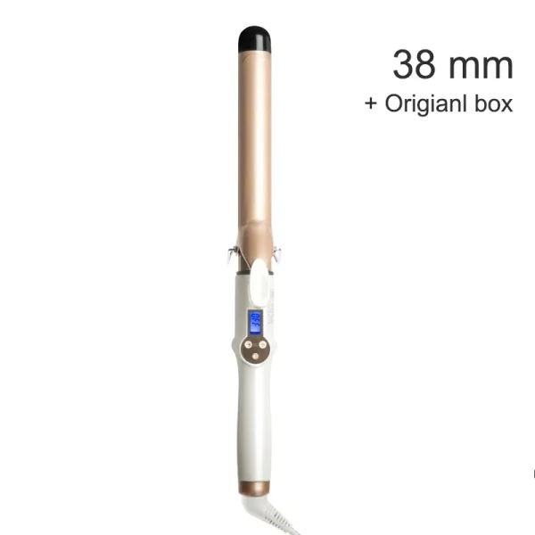 2023 New Electric Hair Curler with LCD Screen Digital Curling Iron Hair Curlers Irons 19-38mm Professional Curling Iron Curler - Image 17