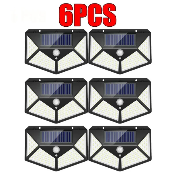New Upgrade Solar Street Light 12/8/6/4/2/1Pcs Outdoor Solar Wall Lamp PIR Motion Sensor Powered Sunlight for Garden Courtyard - Image 9