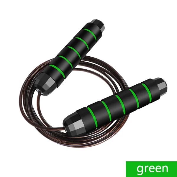Rapid Speed Jump Rope Steel Wire Skipping Rope Exercise Adjustable Jumping Rope Fitness Workout Training Home Sport Equipment - Image 9