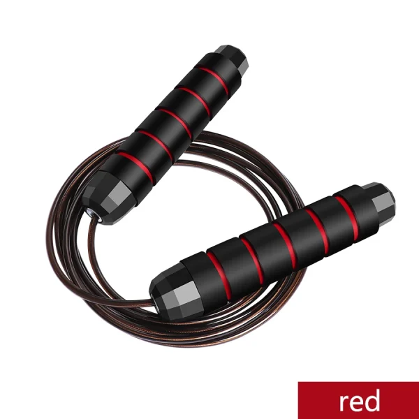 Rapid Speed Jump Rope Steel Wire Skipping Rope Exercise Adjustable Jumping Rope Fitness Workout Training Home Sport Equipment - Image 8