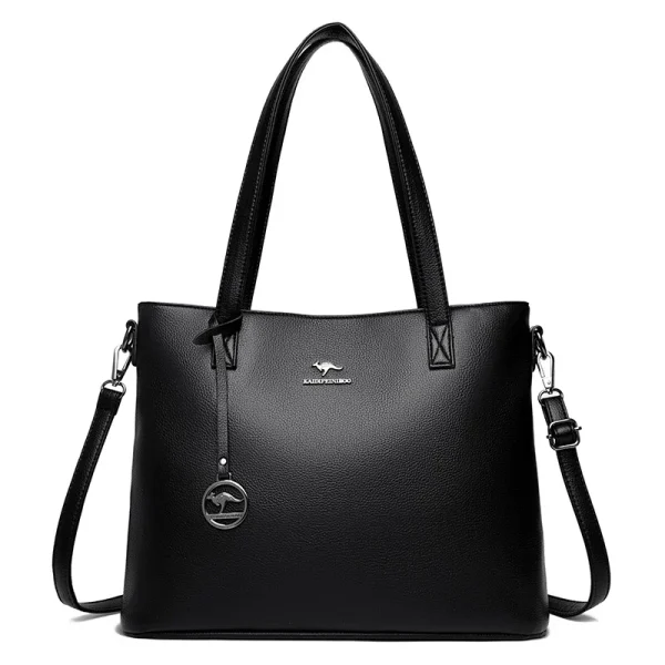High Quality Soft Leather Shoulder Bags Luxury Handbag Women Bag Designer  Fashion Female High-capacity Tote Messenger Handbags - Image 10