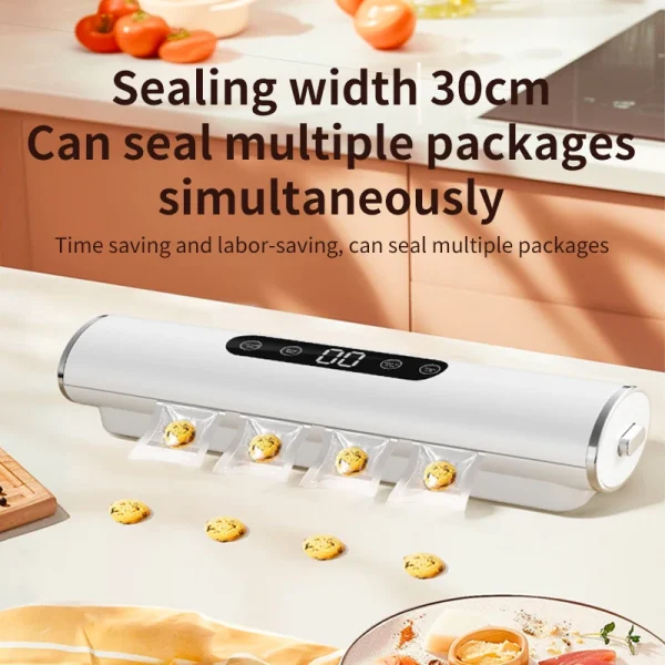 For Food Vacuumor Professional  Vacuum Sealer Machine for Products Kitchen Sealing Machine Cuisine Packaging Plastic Bag Sealant - Image 5