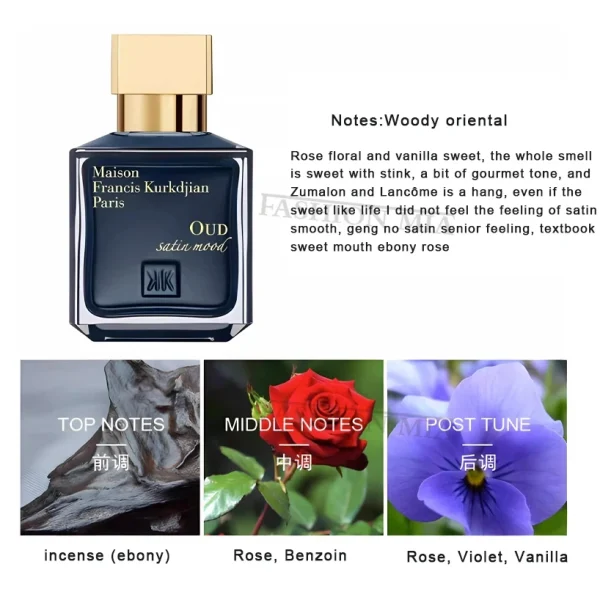 70ml Original Arabic Perfume Women Long Lasting Atomizer Sexy Lady Parfumes Body Spray Antiperspirant Men Cologne Fragrance - Image 6