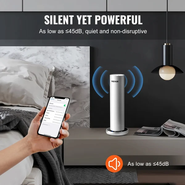 VEVOR Scent Air Machine Bluetooth Smart Cold Air Diffuser Waterless Essential Oil Scent Air Diffuser Floor Aromatherapy Machine - Image 5