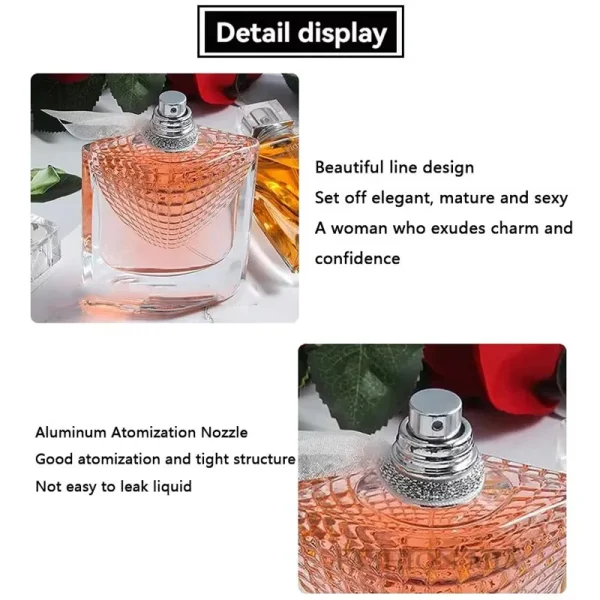 Original 75ml  Women Perfume True Love Rose Fragrance Lasting Perfume Fresh Natural Romantic Temperament Perfume - Image 5