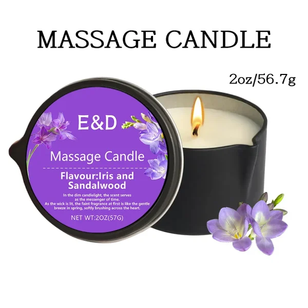 Massage Oil Candle,for Stress Relief and Skin Moisturizing,scented candles aromatherapy SM Product Spa Essentials,luxury candles - Image 14
