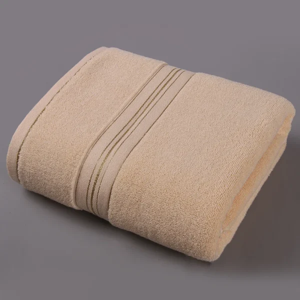 Adult Household Bath Towel Pure Cotton Thickened Jacquard Hotel Four Seasons Universal High Quality Bath Towel - Image 7