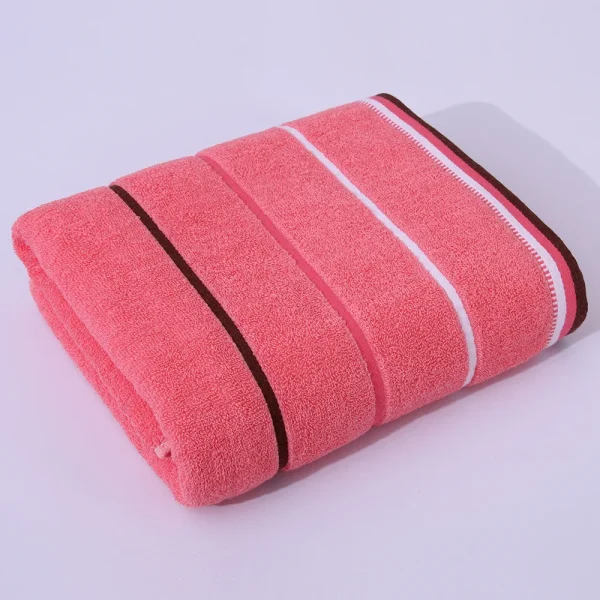 Adult Household Bath Towel Pure Cotton Thickened Jacquard Hotel Four Seasons Universal High Quality Bath Towel - Image 8