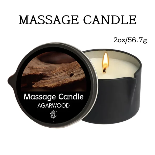 Massage Oil Candle,for Stress Relief and Skin Moisturizing,scented candles aromatherapy SM Product Spa Essentials,luxury candles - Image 9