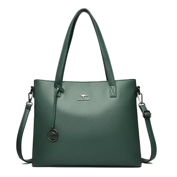 High Quality Soft Leather Shoulder Bags Luxury Handbag Women Bag Designer  Fashion Female High-capacity Tote Messenger Handbags - Image 12