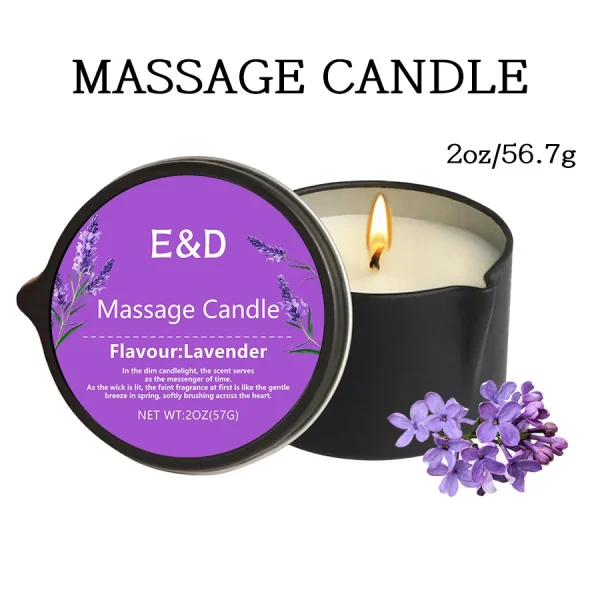 Massage Oil Candle,for Stress Relief and Skin Moisturizing,scented candles aromatherapy SM Product Spa Essentials,luxury candles - Image 15