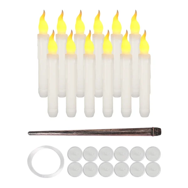 12/24Pcs Flameless LED Candle Battery Operated Flickering Candle For Home Christmas Party Wedding Decoration Tealight Candles - Image 8