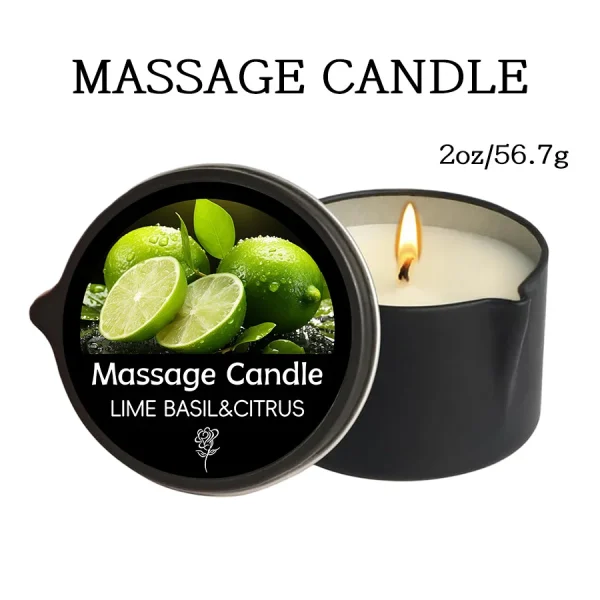 Massage Oil Candle,for Stress Relief and Skin Moisturizing,scented candles aromatherapy SM Product Spa Essentials,luxury candles - Image 8