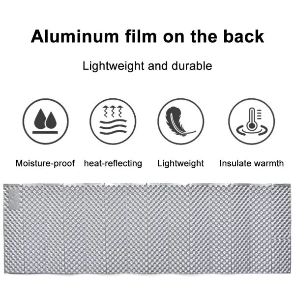 Widesea Camping Mat Portable Sleeping Pad Picnic Foam Bed Mattress Travel Trekking Equipment Blanket Waterproof Moistureproof - Image 5
