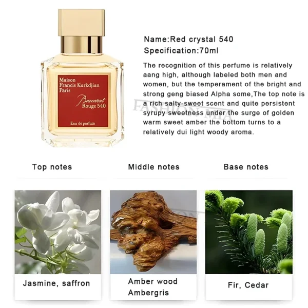70ml Original Arabic Perfume Women Long Lasting Atomizer Sexy Lady Parfumes Body Spray Antiperspirant Men Cologne Fragrance - Image 5