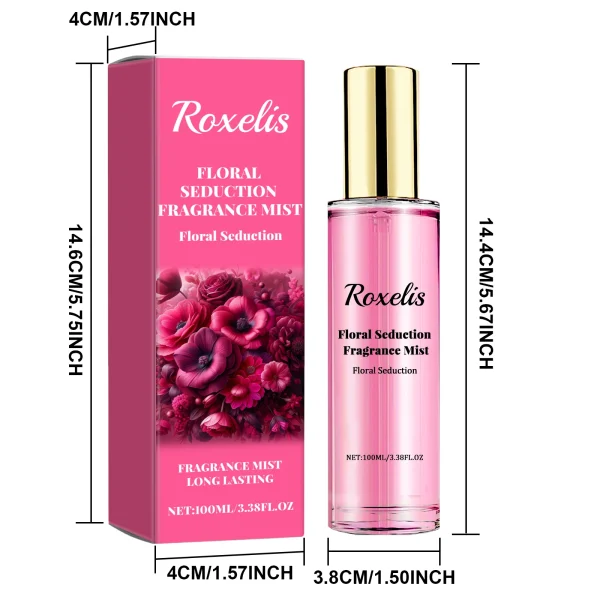ROXELIS Floral Seduction Fragrance Mist Long Lasting Perfume For Women Pure Seduction Perfume spray Long Lasting Fragrance - Image 7