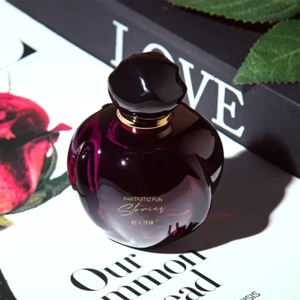 Hot Sell Woman Eau De Parfum Sexy Perfume Cologne Dating Profum Dating Fresh  Rose Fruit Scent Perfumes Feminino Lasting Scent