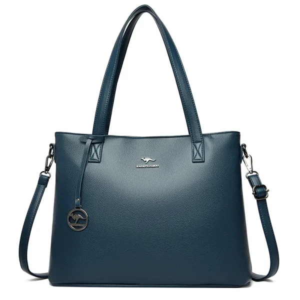 High Quality Soft Leather Shoulder Bags Luxury Handbag Women Bag Designer  Fashion Female High-capacity Tote Messenger Handbags - Image 9