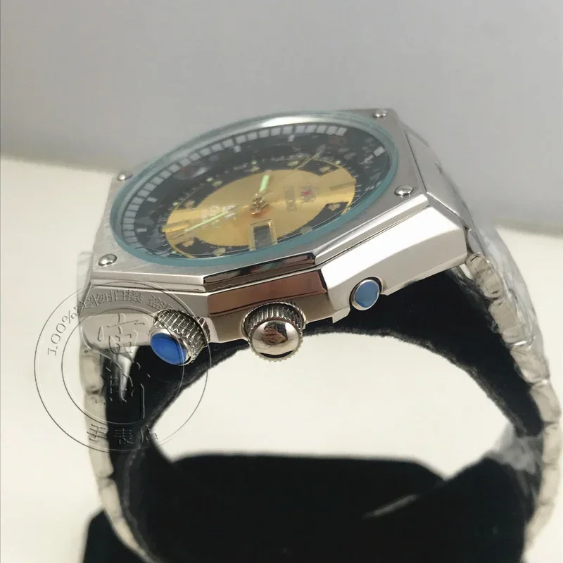 Japanese quartz movement watch Oriental Double Lion top brand waterproof watch men's watch cool Relogio Masculino - Image 4