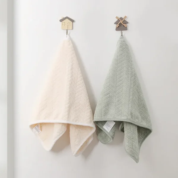 Solid Color Towel Set of 4pcs, Ultra Soft   Highly Absorbent, 4 Color Options, Perfect for Bathroom, Kitchen, and Daily Home Use - Image 4