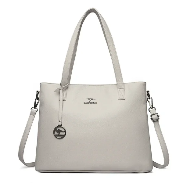 High Quality Soft Leather Shoulder Bags Luxury Handbag Women Bag Designer  Fashion Female High-capacity Tote Messenger Handbags - Image 11